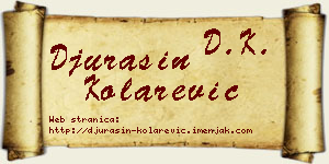 Đurašin Kolarević vizit kartica